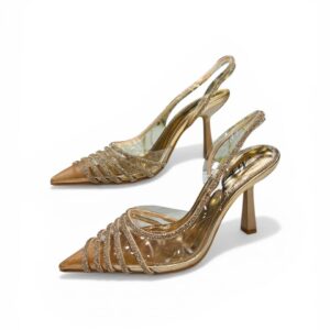 حذاء بريق الكريستال